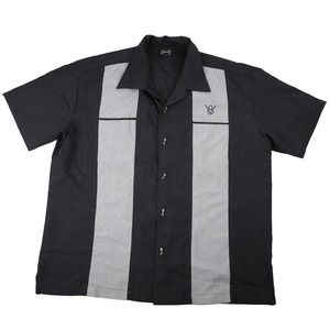 Vintage Steady V8 Bowling Shirt